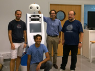 Arrival of the SPENCER robot at LAAS in Toulouse.