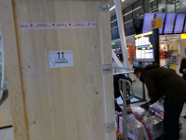 Arrival of the SPENCER robot at Schiphol Airport.