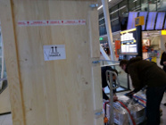 Arrival of the SPENCER robot at Schiphol Airport.