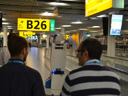 Data collection at Schiphol Airport.